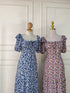 Spring Cotton Floral Dresses